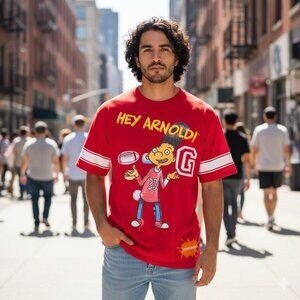 Hey Arnold Red Tshirt NIckelodeon
